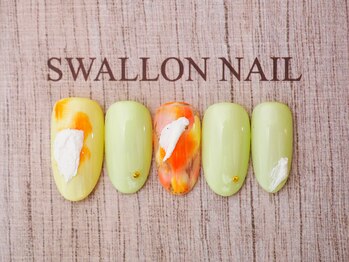 スワロンネイル(SWALLON NAIL)/５・６月定額ネイル