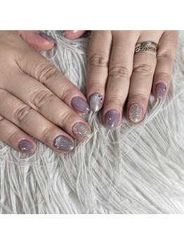 インプレス 鶴見店(Impress)/パープルネイル