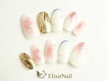 エリクサーネイル 五反田(Elixir Nail)/定額b カジュアル/クーポン使用