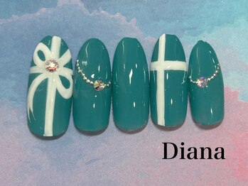 ディアナ ひたちなか高場店(DIANA)/定額ネイル 7,700円 A-133