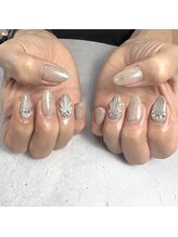 エムズネイル(M’s NAIL)/グレージュデザイン☆