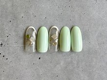 ニアウネイル(niau nail.)/キラキラクリアネイル