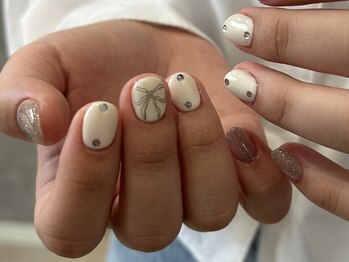 ネイルメゾン 天神店(NAIL MAISON)の写真/【人気No.1☆￥4550 welcomeコース】新規限定価格！ネイルが初めての方にもおすすめです♪