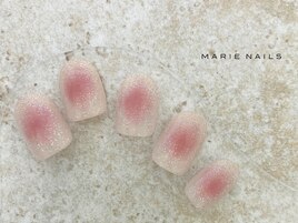 定額￥8,800 桃色ネイル 0807c