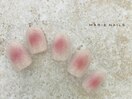 定額￥8,800 桃色ネイル 0807c