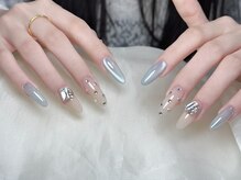 Best Nail 銀座店【ワンホンネイル・スカルプ・パラジェル・上品ジェルネイル】/シンプルデザイン