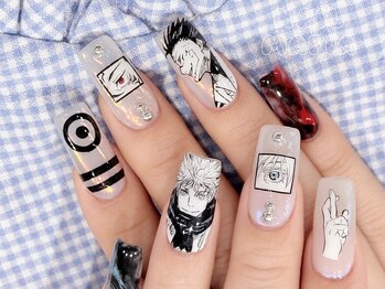 ネイルマフィア 新宿(NAIL MAFIA)の写真/【圧倒的な技術力】JNA本部認定講師在籍の実力派サロン!お爪に優しいフィルイン施術♪1ヶ月浮きなく快適に!