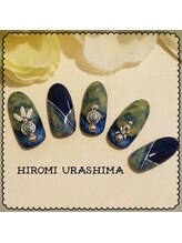 ネイルサロンシャネイル/迷彩柄ネイル