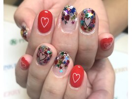 ～カラフルポップネイル～