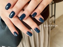 こっくりネイビー