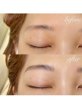 マケア アイラッシュアンドビューティー 東川口(Makea eyelash&beauty)/アイブロウwaxスタイリング