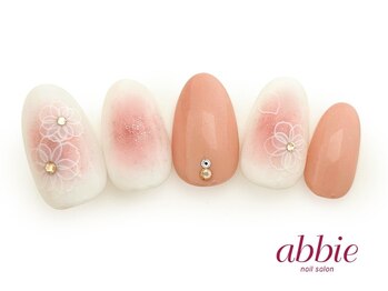 アビー 目白店(abbie)/チークフラワー　￥13277