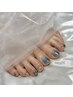 【初回オフ無料】フット　マグネット/フラッシュ／ラメ6500円