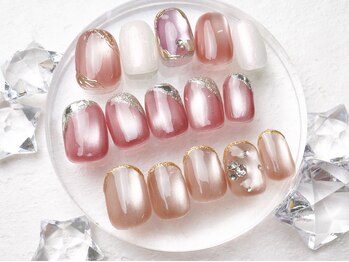 パラジェル/フィルイン/自爪育成 ジェルネイル専門 NICENAILまるひろ上尾店の写真/【全メニューオフ込み★パラジェル取扱】ワンカラーオフ込み¥3,990上品フレンチオフ込み¥3,990[上尾]