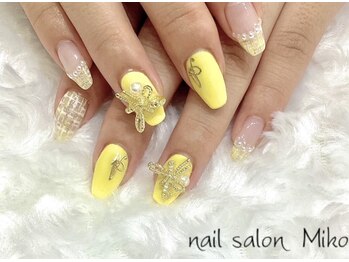 ミコ(Miko)の写真/【豊富なデザイン×技術力】シンプル～ニュアンスまで沢山のデザイン有！高技術でモチも◎パラジェル変更可