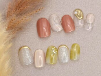 プリッシュ 銀座店(prish)の写真/【ショートネイルがより映える】最旬ネイルが低価格で♪嬉しいプチプラサロン★