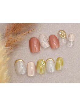 ショートネイルデザインが豊富