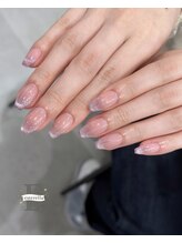エステレラ ネイル(esterella nail)/うる艶 マグネット フレンチ