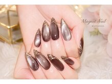 リオンネイル 東大阪荒本店(RION NAIL)の雰囲気（カラーマグネットデザイン）