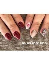 ネイルサロンアンドスクール ビーアンビシャス(be ambitious)/トレンド♪