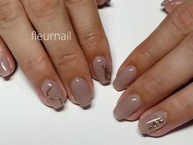 フラワーネイル 小山店(Fleur nail)/ミラーネイル