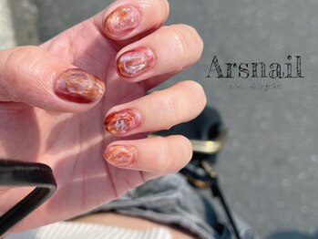 アルスネイル(Ars nail)/ニュアンス秋ネイル