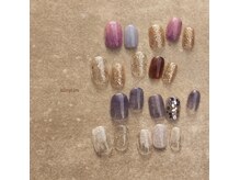 シルニー リム(Silny rim)/アシンメトリーニュアンスネイル