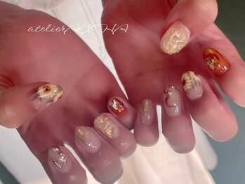 アトリエ アイハ(aiha)/ひまわりネイル