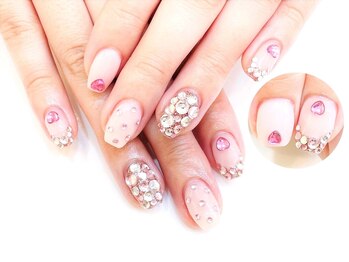 ネイルコレクション ベビーピンク(Baby Pink)/ジェルアート放題☆フレンチ