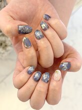 キューシーネイル 川崎(QcNail)/星空ネイル☆