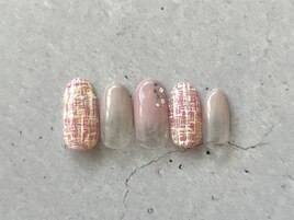 ピンクツイード