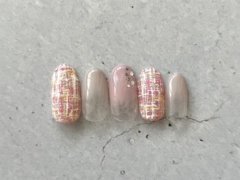 ピンクツイード