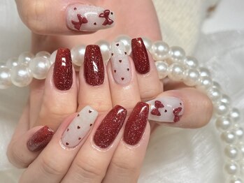 ラッキー(Lucky)/冬ネイル、持ち込みデザイン