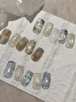 ケーネイルアトリエ もみじヶ丘店(K nail atelier)の写真/【完全定額制★持ち込みなし】K nail atelierならではのオリジナルデザインをご提案！オフケア込み☆