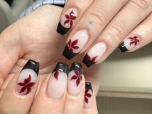 パピヨン 吉祥寺(papillon)/ブラックフレンチ×花