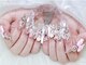 ICE Nails Salon 新宿【長さだし/持ち込み/3D/ゴテゴテ/つけ放題/パラジェル】の写真/【長さだしで華やかさUP☆】魅せる指先に♪憧れの美しく長い指先を実現します◎