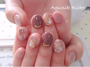アグニークリッシェ(Agunik Riche)/【マーブルネイル】