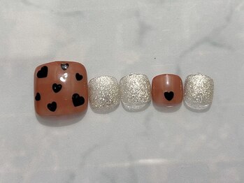 ミンクスタイル 浜松町店/フットネイル＊7480デザイン