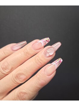 ネイルサロンシャネイル/ハートネイル