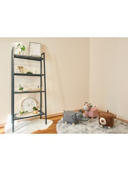 お子様同伴OKのサロン