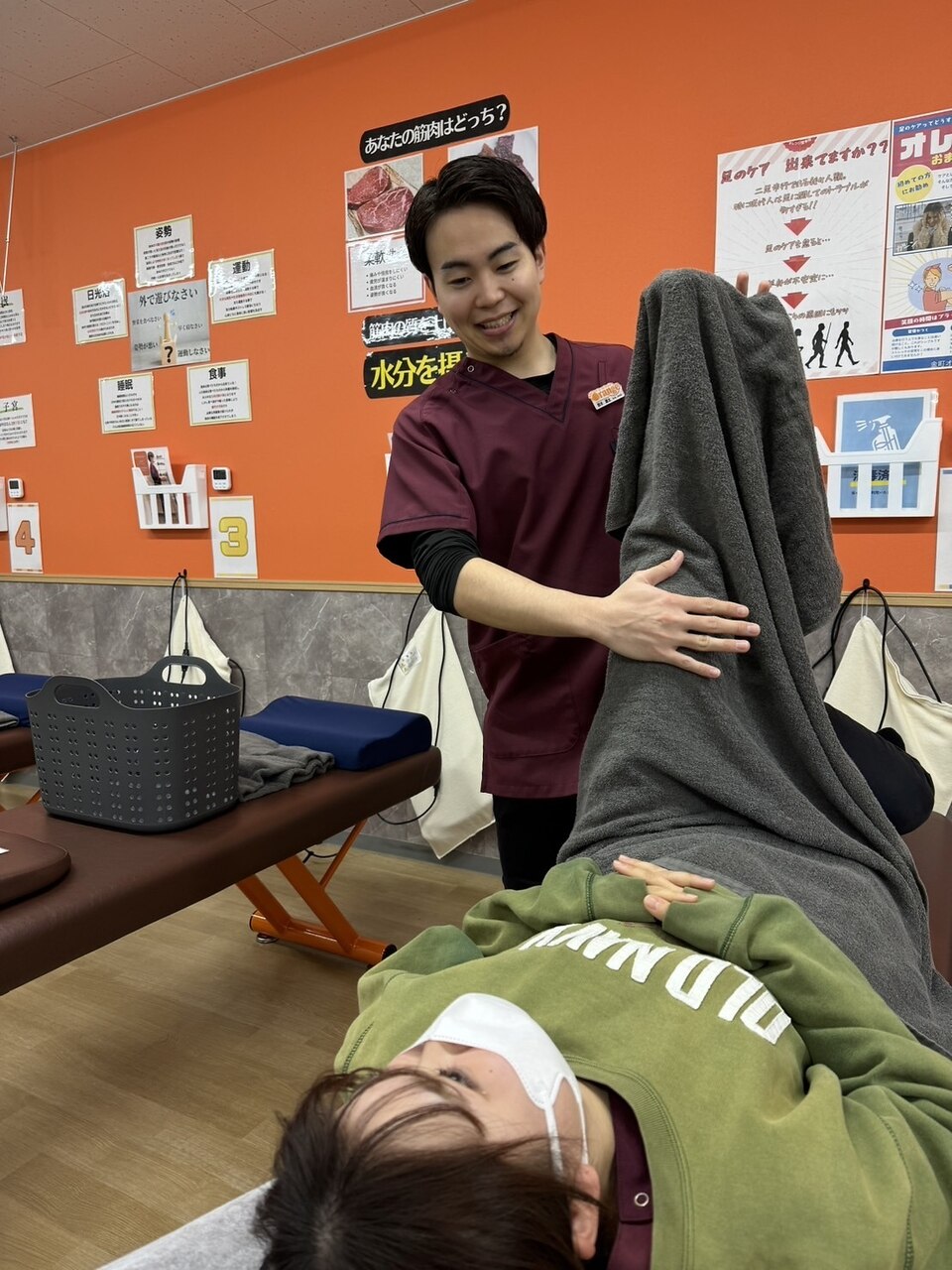 【腰痛が辛い方へ】腰痛改善メニューですっきり！マッサージ＆骨盤矯正　70分