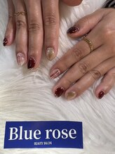 ブルーローズ(Blue rose)/チェック柄