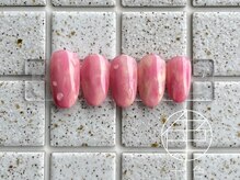 十色 麻布十番店(AZABUJUBAN)/桃ネイル
