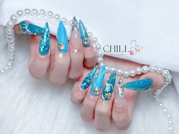 Nail salon CHILL 【ネイルサロン チル】 栄店パラジェル/スカルプ/長さだし取扱店の写真/長さ出しで指先を美しく魅せる♪爪の形やお悩みにも◎チップ・スカルプどちらでも対応可能♪