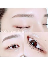 ロミー 本厚木店(ROMMY)/眉整えコース＋まつ毛パーマ
