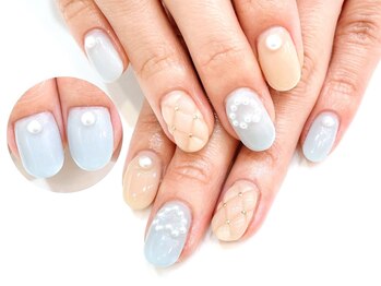 ネイルコレクション ベビーピンク(Baby Pink)/ジェル定額¥8990☆キルティング