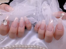 ユミ(U mi)/チップ長さ出し2本プチアート