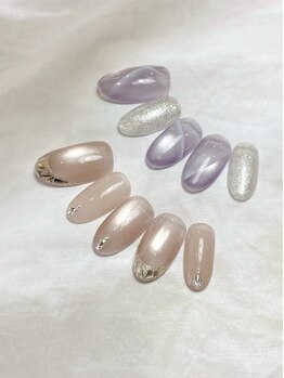 ネイルサロン イズ(NAIL SALON iS)の写真/【熟練スタッフ在籍】お客様1人1人が笑顔でお帰り頂けるよう,接客~仕上がりまで大切にしている実力派サロン