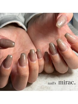 ネイルズミラク(nail's mirac.)/くすみワンカラーネイル