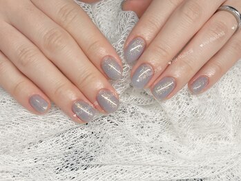 ワンカラー/ラメグラネイル